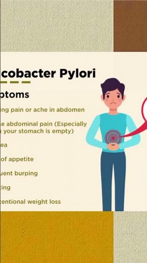 H.pylori || Symptoms & causes of Helicobacter pylori