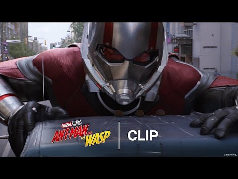 Ghost Car Chase Scene | Ant-Man and the Wasp | Official Clip
