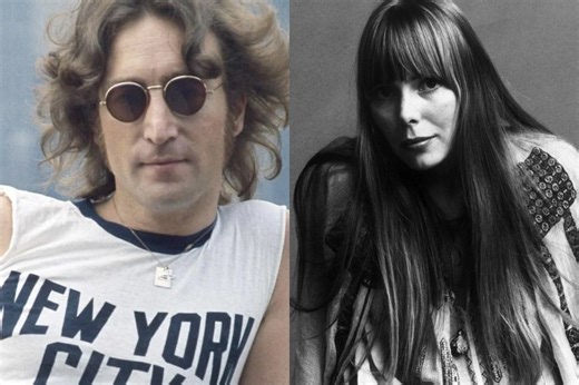 El consejo que John Lennon le dio a Joni Mitchell