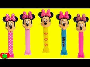 Minnie Mouse Pez Candy Dispensers and Bow Sweet Home