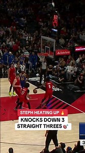 Steph hit his flow state in Portland