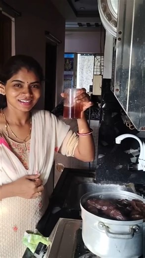 Copper dumplings with jaggery #jaggery grown by us #pure organic bellam #ytshorts