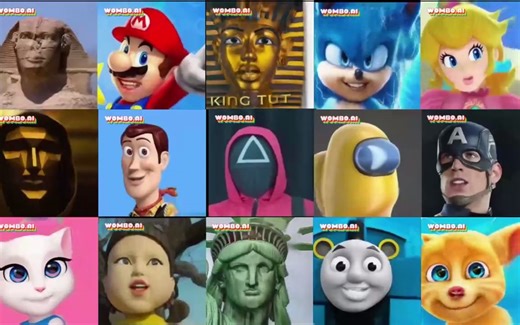 鱿鱼游戏娃娃唱歌 Numa Numa