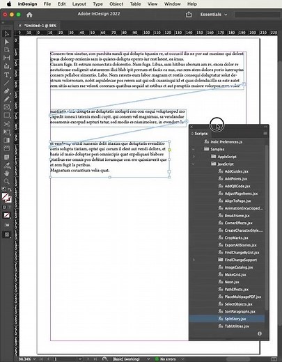 How to Split a Story and Break Text Links in InDesign | Quick Tutorial