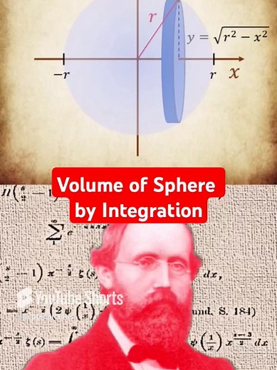 Calculate the Volume of a Sphere Using Integration