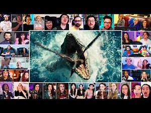 (40+REACTORS) Pterosaur Attack Scene | Jurassic World (2015) reaction mashup | BEST SCENES