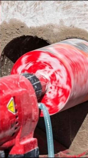 Stop breaking your walls! ✋ This Core Cutting Machine technique is a game-changer."#corecutting