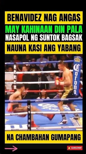 BENAVIDEZ! NAG ANGAS BAGSAK! MAY KAHINAAN DIN PALA!