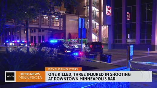 1 killed, 3 hurt in shooting inside downtown Minneapolis bar