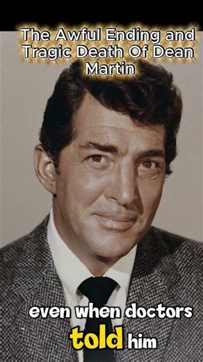 Dean Martin’s Tragic Final Truth 😢 He Was Never the Same After This… #shorts