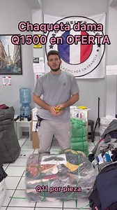 4.3K views · 466 reactions |  PACA CHAQUETA LIVIANA GOLD Q1500 100 LIBRAS QUIERES EMPRENDER Y SER TU PROPIO JEFE ✅ Whatsapp: ⁨⁨ ⁨⁨⁨￼⁨5817 0602⁩ ⏰ ABIERTO DE LUNES A JUEVES de 8 a 5 VIERNES de 8 a 2 y el SABADO de 8 a 4 ⭐️ TENEMOS VISA CUOTAS  Dirección: BODEMAX LAS BRISAS Km. 16.5 Carretera a San Juan Sacatepequez, zona 6 de Mixco, Guatemala. BODEGA 4  PAGO CON TARJETA DISPONIBLE | Pacas Del Frances Guatemala | Facebook