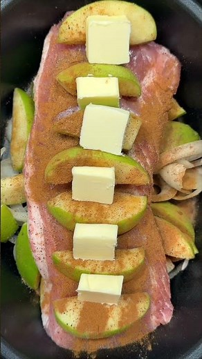 Slow Cooker Pork Roast With Apples