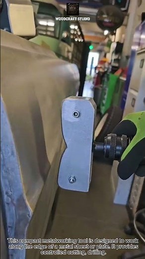 This Tool Cleans Metal Edges FAST! See How It Removes Rough Edges! #Metalworking #Tools #Shorts Wow