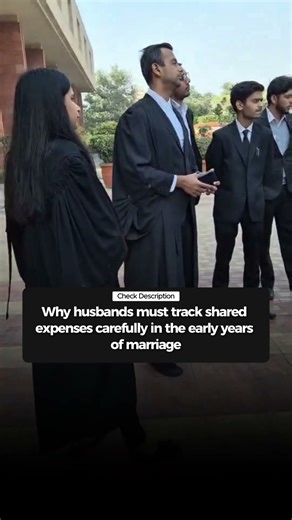 Why husbands must track shared expenses carefully in the early years of marriage