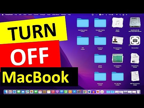 How to Turn OFF Macbook AIR / PRO [ M1 and M2 ]