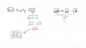 Simplifying the Square Root of a Whole Number Greater than 100 | Geometry | Study.com