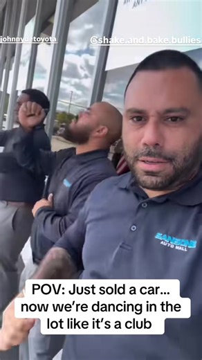 Celebrating Car Sales with a Lot Dance Party