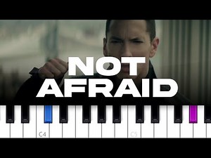 Eminem - Not Afraid (piano tutorial)