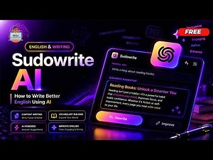 How to Write Better English Using AI - 22 | Sudowrite Tutorial for Beginners