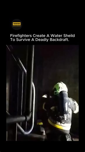 Trendvora | What are your thoughts? 🤔💭 What you’re seeing here is a life-saving technique firefighters use to defend against a dangerous backdraft 🔥🚒... | Instagram