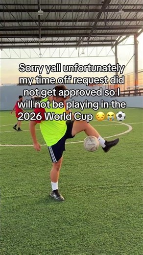 My time off request was denied #soccer #comedy #worldcup