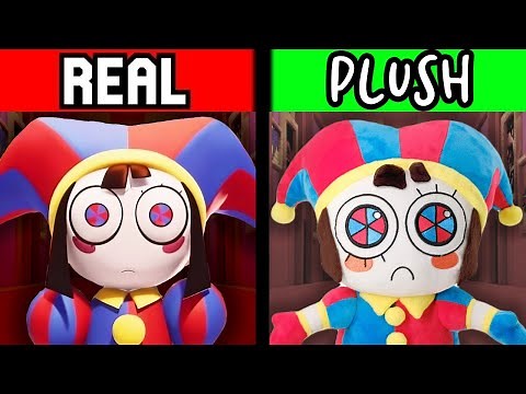 I made The Amazing Digital Circus into Plushes!