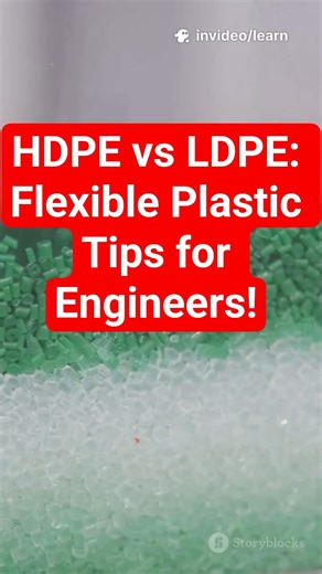 HDPE vs LDPE: Flexible Plastic Tips for Engineers!