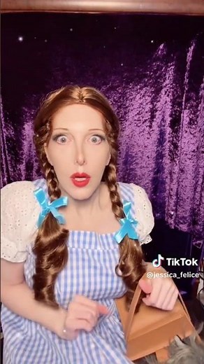 Dorothy: Oz #Cosplay #Model Fashion Style #Shorts Trend: Glam Makeup Hair Outfit Fan Jessica Felice!