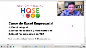 #Últimas Inscripciones "Excel Empresarial I-II-III" 💻 Inicio confirmado : Martes 10 Noviembre ! Estamos por iniciar nuevas experiencias 😍, podrás vivir lo más aplicativo del "Excel" 👨🏫✍️🙌 Tendremos opción de acreditar el Programa con la "Universidad Nacional de Ingeniería" 🇵🇪 Iniciamos con el Nivel I (Excel Integral) 📌 Duración: 08 sesiones (04 semanas) 📌 ¿Qué aprenderemos? https://tinyurl.com/yxqa6gvf 📌 Conoce a nuestro facilitador: https://tinyurl.com/y2unp5e5 Lo más práctico del #Ex