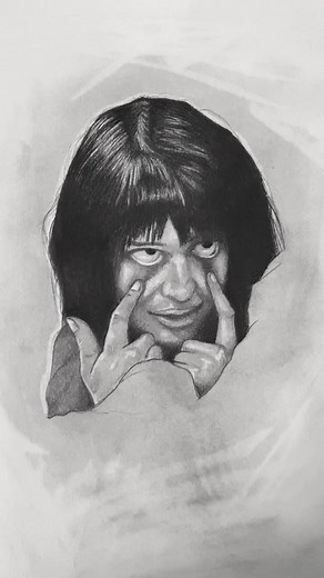 I’m tired of trying for this app :) #pencilart #creepyart #horrorart #darkart #sketchbook #graphitedrawing #messyart #viralart #fypシ #shadowbanned