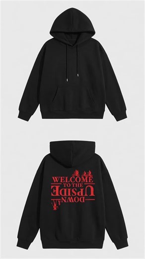 Stranger Things Upside Down Hoodie for True Fans