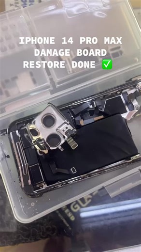 iPhone 14 Pro Max Damage Board Restoration Successfully Completed
