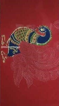 Aari Work Motif Design Tutorial | Beautiful Hand Embroidery | Part 1 #shorts