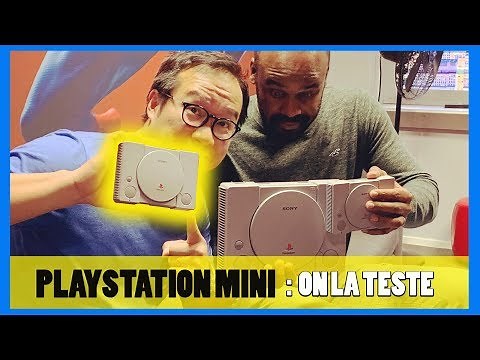 On teste la PLAYSTATION CLASSIC MINI et ses 20 jeux !