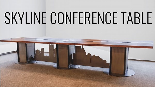 Building a Custom Conference Table Watch the Full Transformation