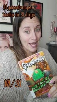 reading 31 goosebumps books in 31 days: how I got my shrunken head