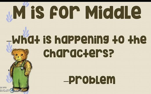 【阅读理解技巧】故事的元素 开头中间结尾 Beginning Middle End Story Elements Events