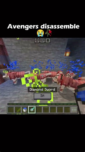minecraft avenger moment #minecraft