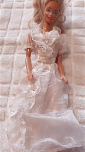 Vintage Barbie Bride 💐 #barbie #bridal #barbiedoll