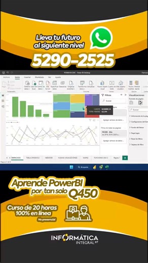 Este primero de octubre comenzamos con el curso básico a partir de las 20 horas, 拾también lo tenemos disponible en plataforma, pregunta por más información | Informática Integral GT | Facebook