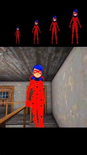 Granny is ladybug #granny #gaming #ytshorts #viralvideo