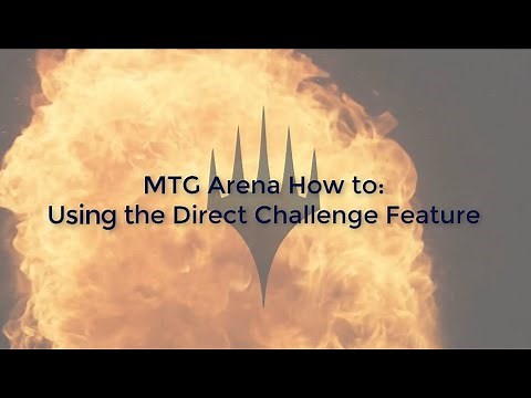 MTG Arena - How to: Using the Direct Challenge Feature (Watch Jeff and Stephanie Duke it out!)