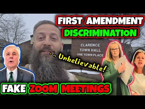 💥FAKE Zoom Meetings to Violate 1st Amendment! -BUSTED- Twice...