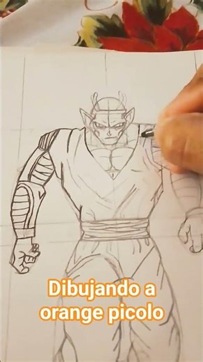 #drawing orange picolo #viral shorts