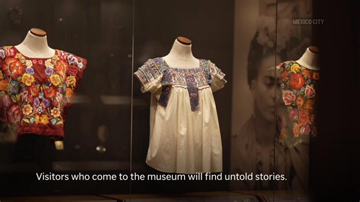 Frida Kahlo’s family home opens as new museum in Mexico City