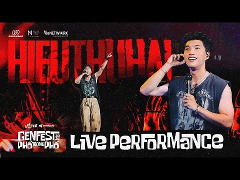 HIEUTHUHAI - Live Stage Full Performance at GENfest 24