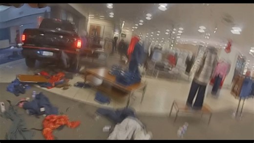 Bodycam video shows moments authorities respond after truck drives through Killeen Mall