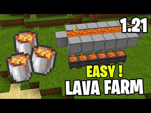 Lava Farm 1.21 Minecraft Java Tutorial