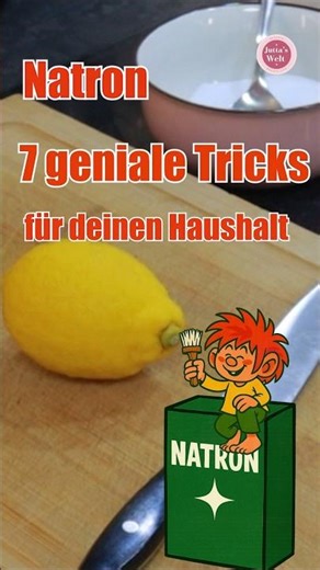 Natron: Schnelle Tricks, die jeder braucht 💥 #natron #haushaltstipps #haushalt #putzen