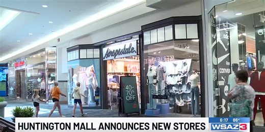 Huntington Mall announces new stores